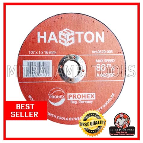 Jual BATU POTONG PROHEX HASSTON MATA GERINDA POTONG Shopee Indonesia