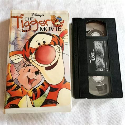 Disneys The Tigger Movie Vhs Video Tape Winnie Pooh Clamshell Case Vtg