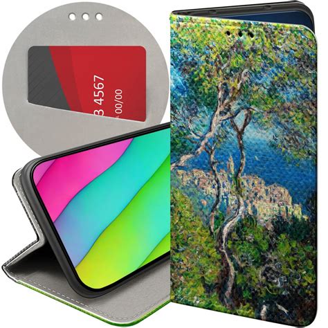 Etui Z Klapk Do Xiaomi Redmi Wzory Claude Monet Futera Pokrowiec