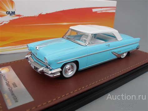 LINCOLN Capri Convertible закрытый 1955 Taos Turquoise 1 43 Matrix GLM