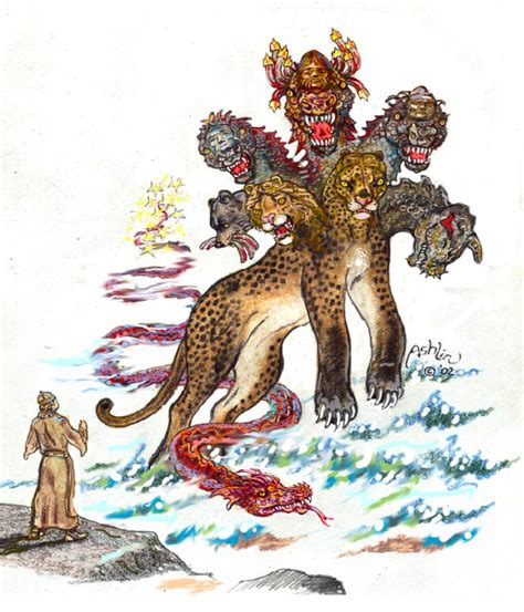 Revelation 13 The Dragon And His Two Beasts