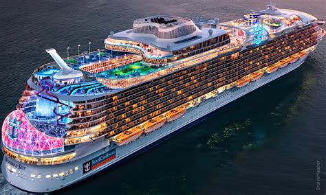 rci royal caribbean unveils    oasis class ship utopia ots
