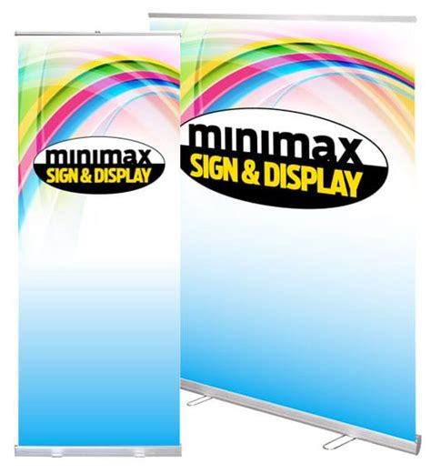 Retractable Banner Stands Minimax Media In Victoria Bc