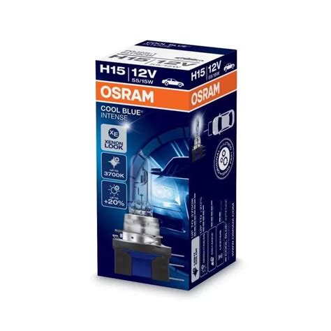 OSRAM Cool Blue Intense H15 Car Headlight Bulbs PowerBulbs