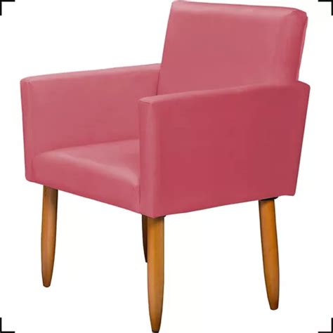 Kit Poltronas Decorativas Nina P Palito Cores Cor Rose Desenho Do