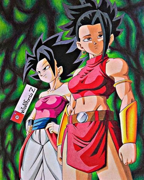 Caulifla And Kale Anime Dragon Ball Super Dragon Ball Super Manga