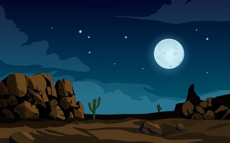 Desert Night Hd