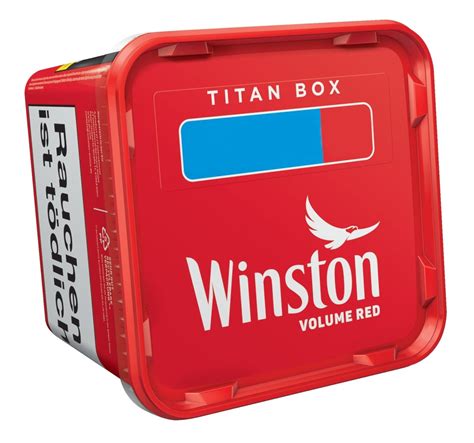 Winston Volume Red Titan Box