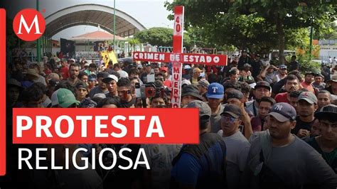 En Chiapas Preparan El Viacrucis Del Migrante Youtube