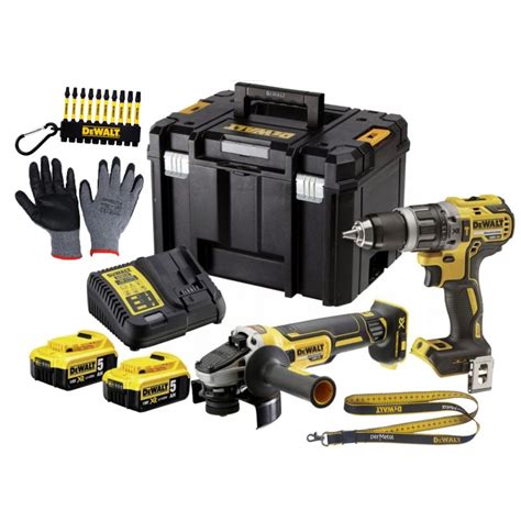 Dewalt Zestaw Akumulatorowy Combo Dcd Dcg Sklep Permetal Pl