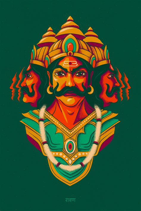 RAMAYANA | Ravana by Kristina Ooo on Dribbble