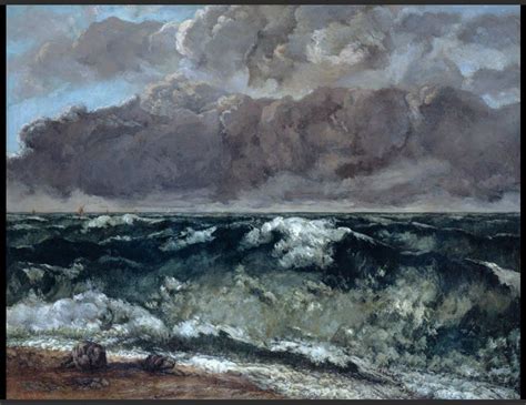 The Wave La Vague 1869 1867 Gustave Courbet Oil On Canvas Height