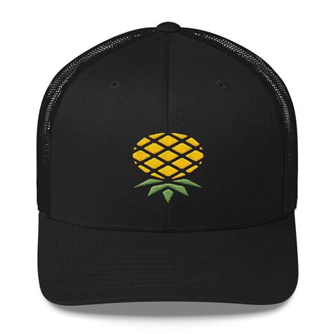 Upside Down Pineapple Trucker Hat Swingers Hookup Snapback Cap