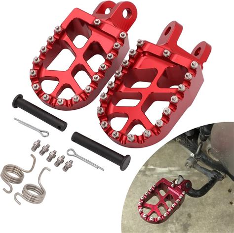 Amazon Jfg Racing Dirt Bike Foot Pegs Billet Footpegs Pedal Rest