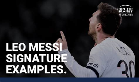 7 examples of items that have Lionel Messi’s signature – Join The Planet