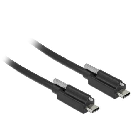 Câble Usb Type C™ Avec Des Vis C Vers C 10gbps 3a 1m Hx Cs 1 10