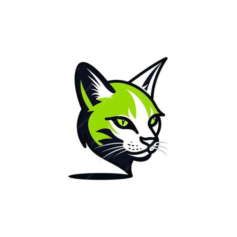 Premium Vector Cat Head Logo Vector Design