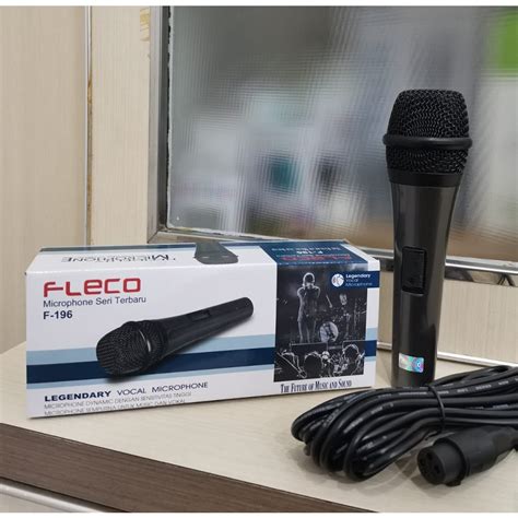 Jual Bisa Cod Fleco Microphone Kabel Panjang Meter Full Mik Salon