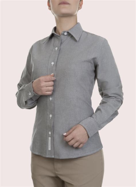 OXFORD DML Blusa de manga larga oxford 100 algodón