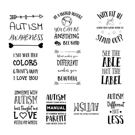 Autism Svgs 10 Autism Awareness Svg Designs Svg Bundle Commercial Licence Included Svg Files