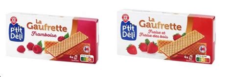 RappelConso On Twitter RappelProduit GAUFRETTE A LA FRAMBOISE 160G