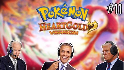 The Presidents Play Pok Mon Heartgold Part Youtube