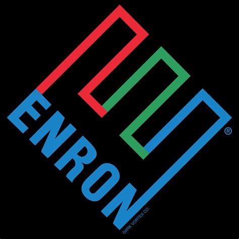 Enron Logo T Shirt Defunct Finance Company Corporate Humor 100