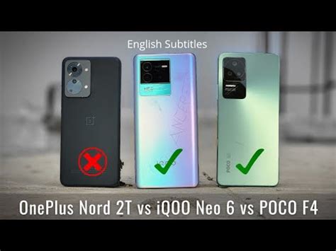 OnePlus Nord 2T Vs IQOO Neo 6 Vs POCO F4 5G Full Comparison YouTube