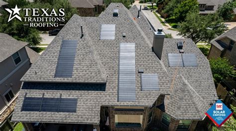 Texas Traditions Roofing Completes Installation Of The First GAF Solar