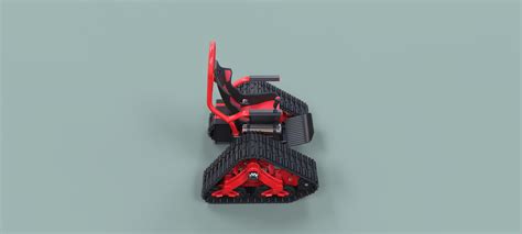 Tank chair tankchair 3D model - TurboSquid 1633450