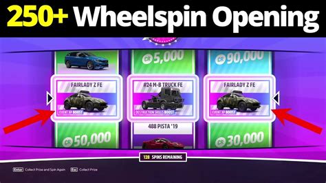 Opening Super Wheelspins In Forza Horizon Youtube