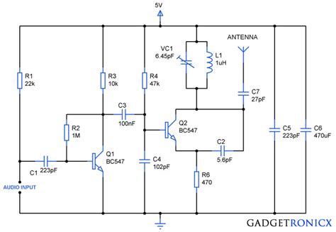 Circuit Diagram Of Video Transmitter