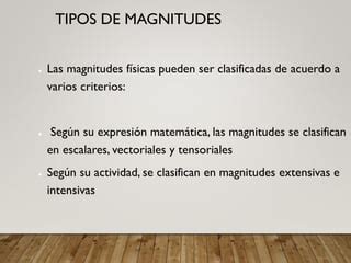 Magnitudes Fisicas Ppt