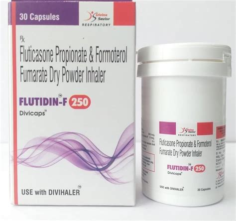 Fluticasone 250 With Formoterol 6 Prescription Treatment Asthma At