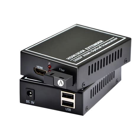 Hdmi To Fiber Optic Converter 1080p Hdmi Fiber Optic Video Extender Kvm Hdmi Usb To Fiber