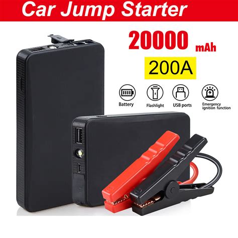 Mah Auto Kfz Starthilfe Jump Starter V Ladeger T Booster Power