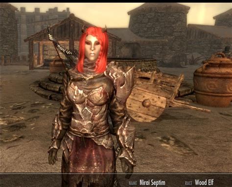 Meet my Bosmer character : r/skyrim