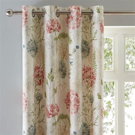 Country Meadow Eyelet Curtains | Dunelm