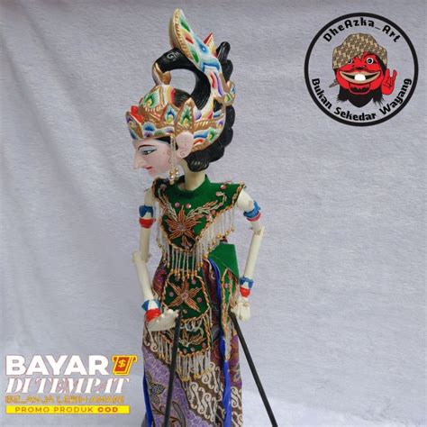 Wayang Golek Wayang Satria Abimanyu 70cm Kualitas Super Lazada Indonesia