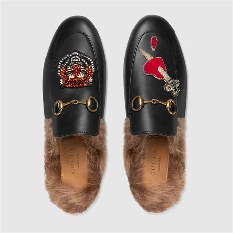 Gucci Princetown Slipper With Appliqués