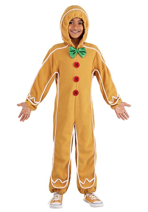 Gingerbread Man Onesie Costume For Kid S