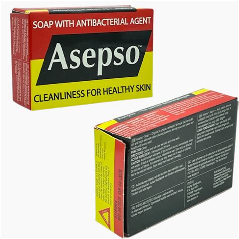 Asepso Antiseptic Asepso Antibacterial Antiseptic Original Soap