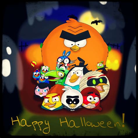 Angry Birds Happy Halloween 2015 by Oceanegranada on DeviantArt