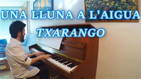 Txarango Una Lluna A L Aigua Piano Cover Pau Tous Youtube