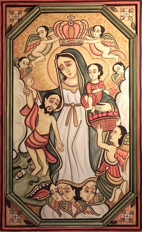 All About Mary Madre Santisima De La Luz A Modern Retablo