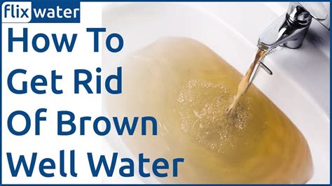 How To Get Rid Of Brown Well Water 4 Proven Ways Youtube