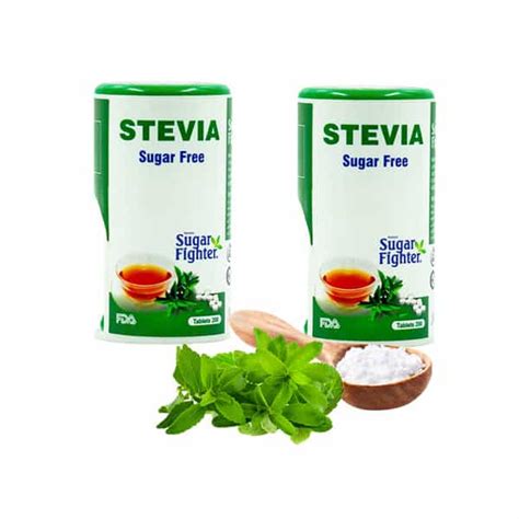 Buy Sugar Fighter Stevia Tablets No Calories Natural Stevia 200