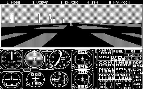 Microsoft Flight Simulator V Screenshots For Dos Mobygames