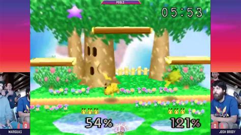 Sunset Blast Mariguas Pikachu Vs Josh Brody Pikachu Ssb Pools