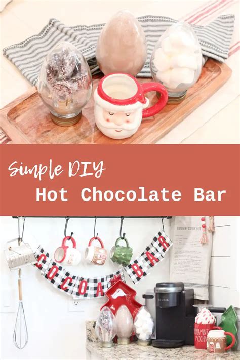 Simple DIY Hot Chocolate Bar Beauty Within Home